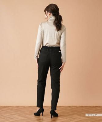 【あったか素材】イージーデニムパンツ【Ｌ　ＪＥＡＮＳ】