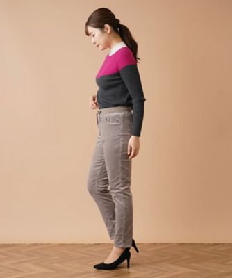 ストレッチコーデュロイパンツ【Ｌ　ＪＥＡＮＳ】