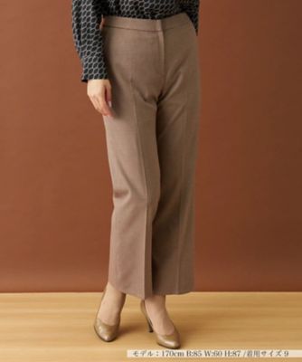 ＜Leilian (Women)＞先染めチェックパンツ