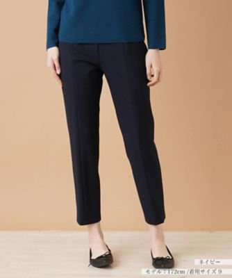 ＜Leilian (Women)＞【あったか素材】ストレッチアンクルパンツ
