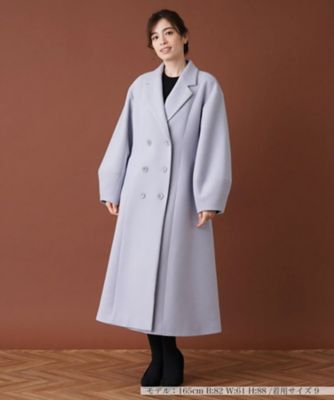 ＜Leilian (Women)＞ダブルロングコート【Ｌｅｉｌｉａｎ：ＥＺＵＭＩ】