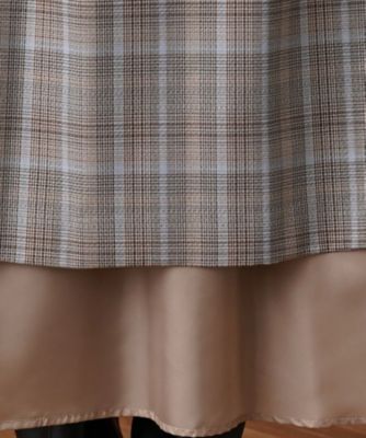 【セットアップ対応商品】チェックロングフレアスカート【Ｌｅｉｌｉａｎ：ＥＺＵＭＩ】
