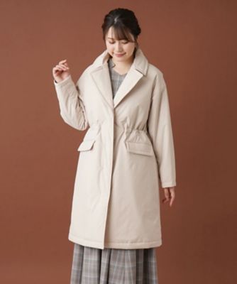 中わた入りテーラードコート【ｍｙ　ｐｅｒｆｅｃｔ　ｗａｒｄｒｏｂｅ】