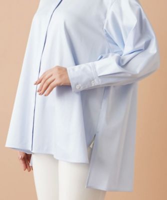 Leilian / レリアン 襟付き比翼ブラウス【my perfect wardrobe】 襟付き比翼ブラウス【my perfect wardrobe