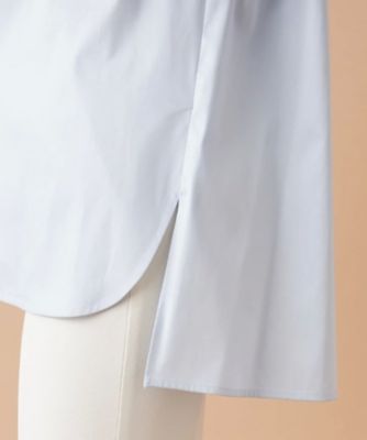 Leilian / レリアン 襟付き比翼ブラウス【my perfect wardrobe】 襟付き比翼ブラウス【my perfect wardrobe