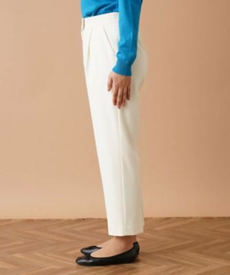 クロップドタックパンツ【ｍｙ　ｐｅｒｆｅｃｔ　ｗａｒｄｒｏｂｅ】