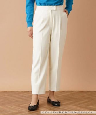 クロップドタックパンツ【ｍｙ　ｐｅｒｆｅｃｔ　ｗａｒｄｒｏｂｅ】