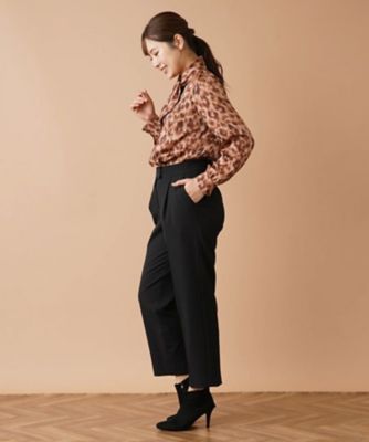 クロップドタックパンツ【ｍｙ　ｐｅｒｆｅｃｔ　ｗａｒｄｒｏｂｅ】