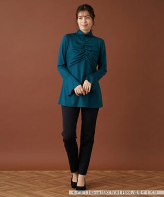 シャーリングギャザーカットソー【Ｌｅｉｌｉａｎ：ＥＺＵＭＩ】