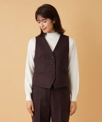 ヘリンボーンベスト