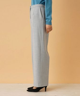 センタープレスワイドパンツ