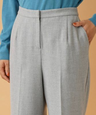 センタープレスワイドパンツ
