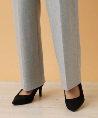 センタープレスワイドパンツ