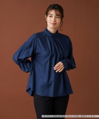 ＜Leilian (Women)＞フリルカラーブラウス