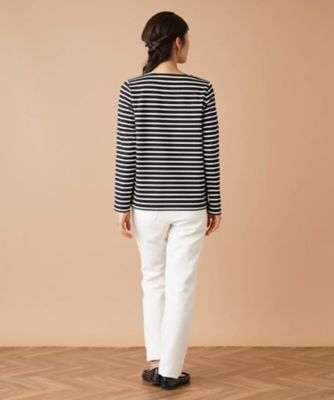 ラメボーダーカットソー【MUSE BY ROCHAS