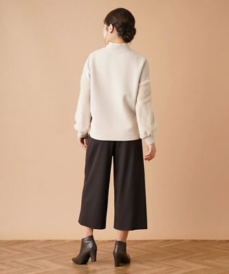 Leilian / レリアン 袖切替ハイネックプルオーバー 袖切替ハイネックプルオーバー | Leilian (Women)/レリアン