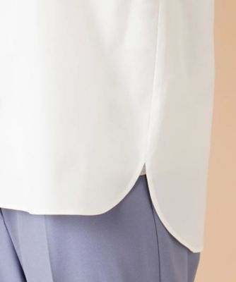 Leilian / レリアン ピンタック切替ボウタイブラウス【ROCHAS Premiere】 ピンタック切替ボウタイブラウス【ROCHAS Premiere】 | レリアン