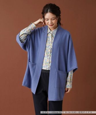 ＜Leilian (Women)＞カシミヤドルマンニットカーディガン
