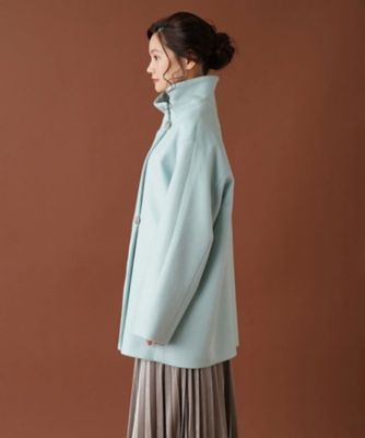 美品✨ レリアン　17+ 　近年モデル　カシミヤ スタンドカラーコート 美品✨ レリアン 17+ 近年モデル カシミヤ スタンドカラーコート