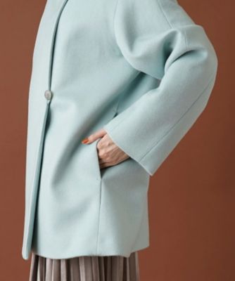カシミヤスタンドカラーコート | Leilian (Women)/レリアン