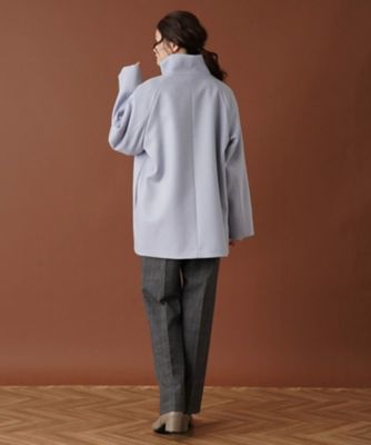 美品✨ レリアン　17+ 　近年モデル　カシミヤ スタンドカラーコート 美品✨ レリアン 17+ 近年モデル カシミヤ スタンドカラーコート