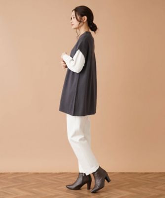 ハイネックニットベスト【ＦＡＳＨＩＯＮ　ＳＵＩＴＥ】
