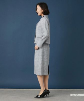 【セレモニー】ストレッチツイードスーツ