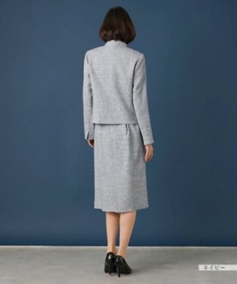 【セレモニー】ストレッチツイードスーツ