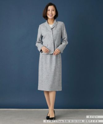 ＜Leilian (Women)＞【セレモニー】ストレッチツイードスーツ
