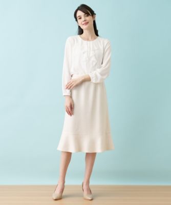 【セレモニー】ラッフルフリルブラウス