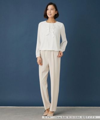 【セレモニー】ラッフルフリルブラウス