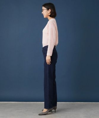 スリムストレートデニムパンツ【Ｌ　ＪＥＡＮＳ】