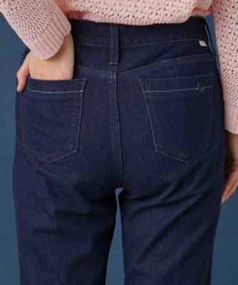 スリムストレートデニムパンツ【Ｌ　ＪＥＡＮＳ】