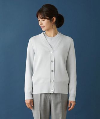 Vネックニットカーディガン | Leilian (Women)/レリアン | 三越