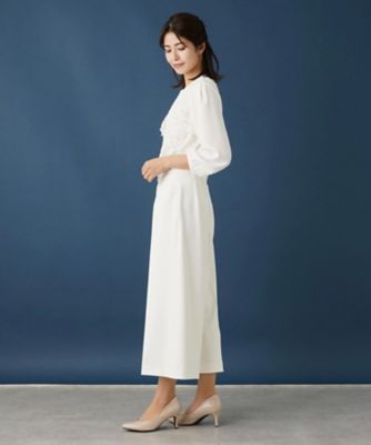 ワイドクロップドパンツ
