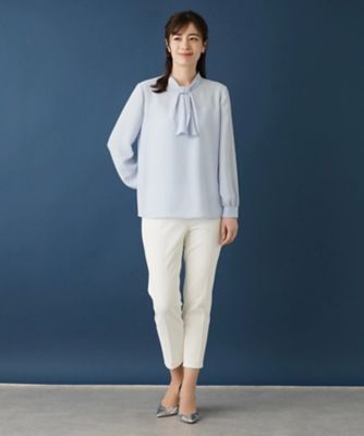 ラメゴムクロップドパンツ