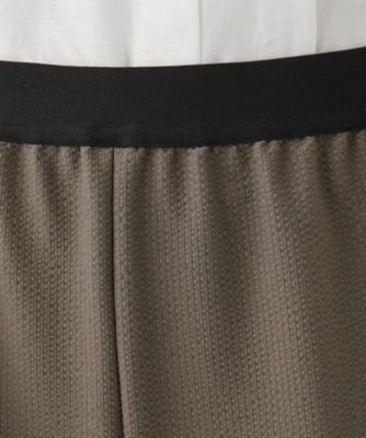 ストレッチクロップドワイドパンツ