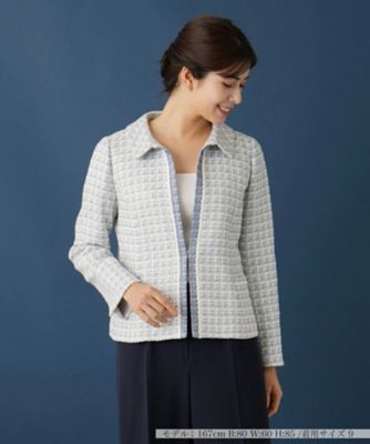 ＜Leilian (Women)＞【セレモニー】ラメツイードジャケット