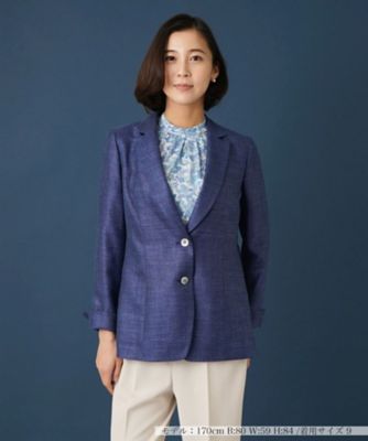 シルク混ブレザー