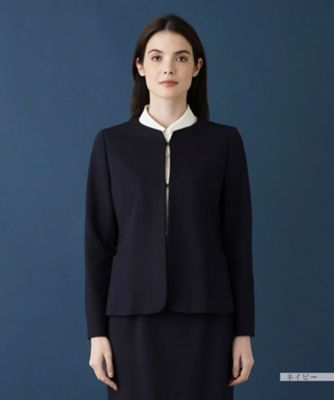【セットアップ対応商品】ノーカラージャケット