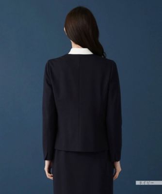 【セットアップ対応商品】ノーカラージャケット