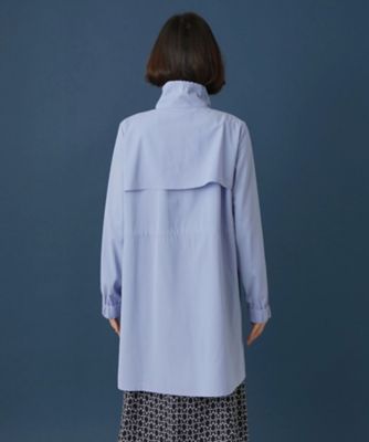ジップアップミディコート