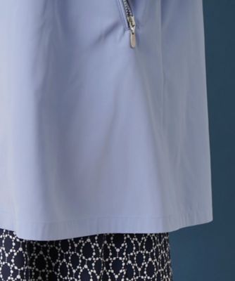 ジップアップミディコート
