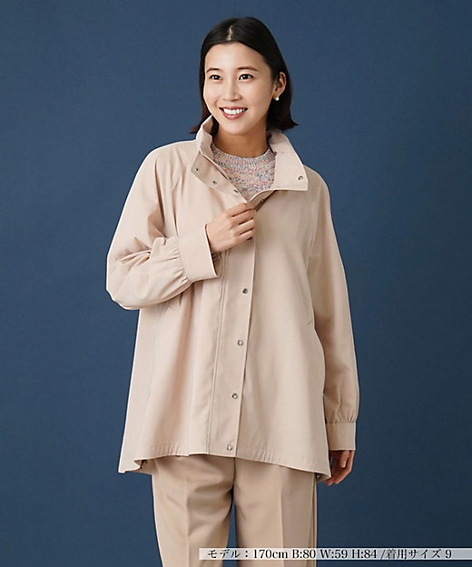 2wayフードスタンドカラーコート | Leilian (Women 2wayフードスタンドカラーコート | Leilian (Women