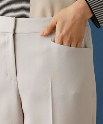 ストレッチテーパードパンツ【Ｌｅｉｌｉａｎ　ＷＨＩＴＥ　ＬＡＢＥＬ】