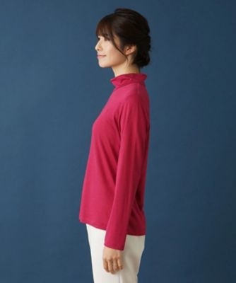 ハイネックカットソー【Leilian WHITE LABEL