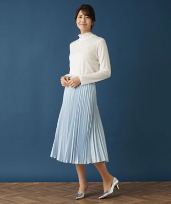 ハイネックカットソー【Leilian WHITE LABEL