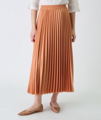 ＜BOURGE (Women)＞アコーディオンプリーツスカート【ＴＨＥ　ＮＥＷ】