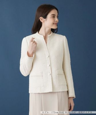 ＜Leilian (Women)＞ノーカラージャケット