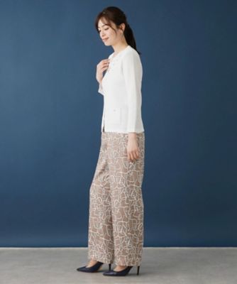 【セットアップ対応商品】ワイドワイドパンツ【ＲＯＣＨＡＳ　Ｐｒｅｍｉｅｒｅ】【ＥＲＩＣＡ】